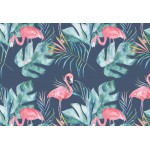 Jersey - Monstera Flamingos